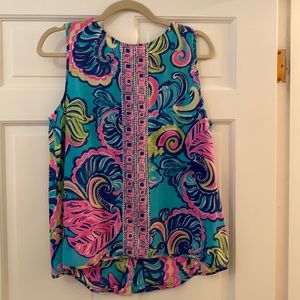 Lilly Pulitzer silk top